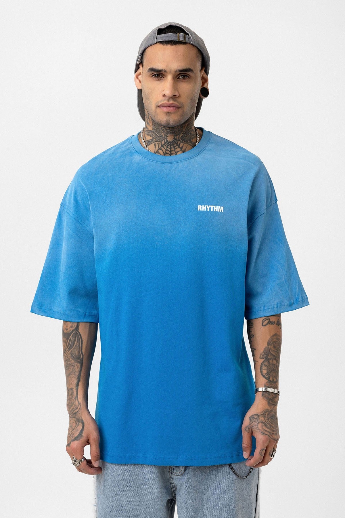 Oversized T-Shirt with Back Print (Machine Washable)