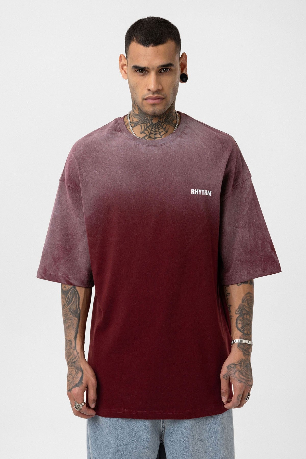 Oversized T-Shirt with Back Print (Machine Washable)