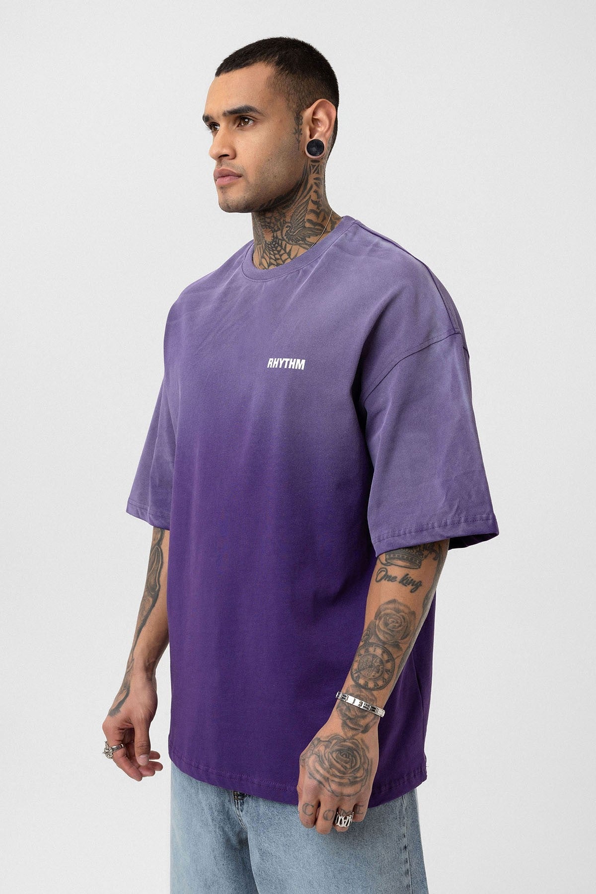 Oversized T-Shirt with Back Print (Machine Washable)