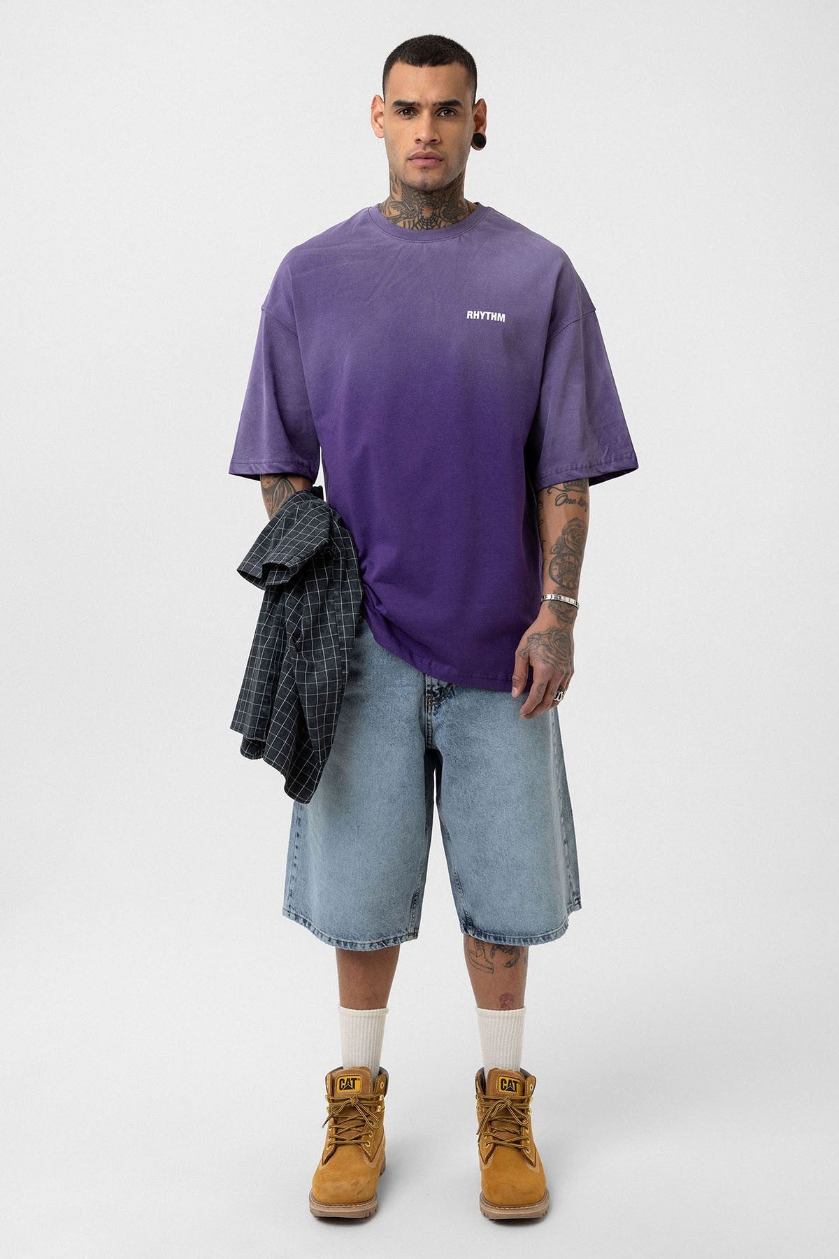 Oversized T-Shirt with Back Print (Machine Washable)