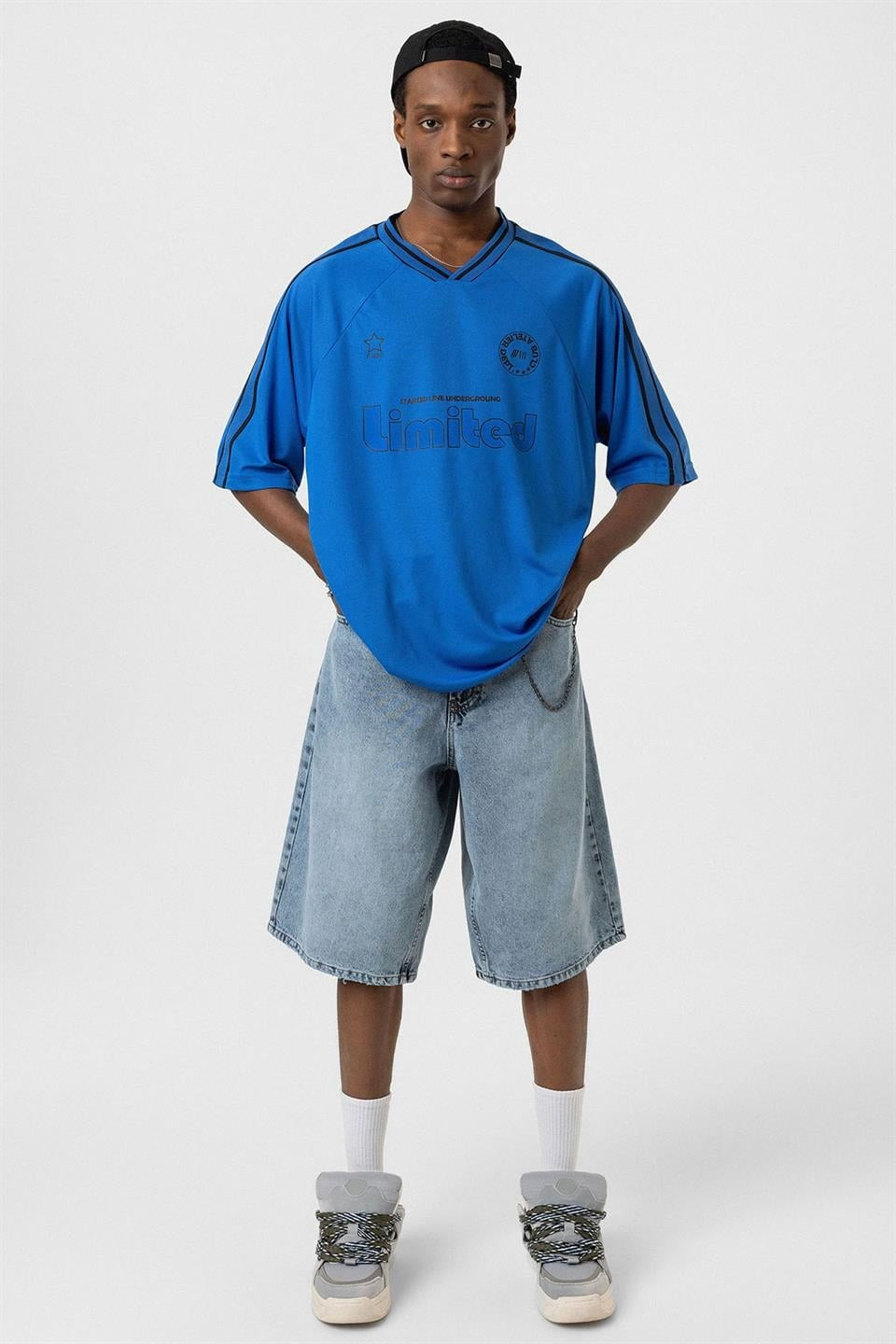 Oversized Printed Jersey T-Shirt