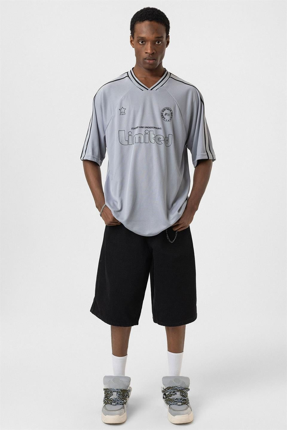 Oversized Printed Jersey T-Shirt