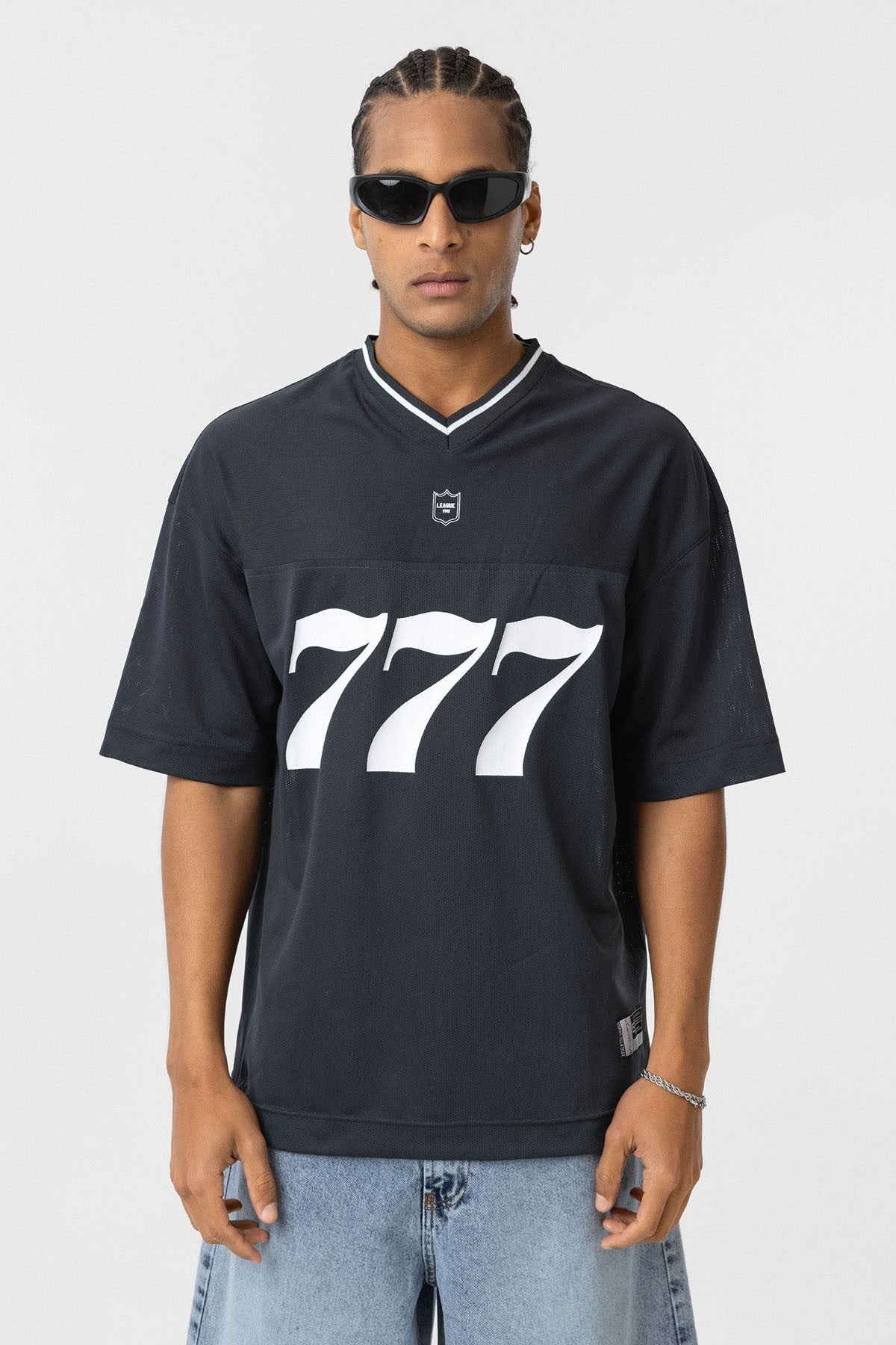 Oversized V-Neck T-Shirt