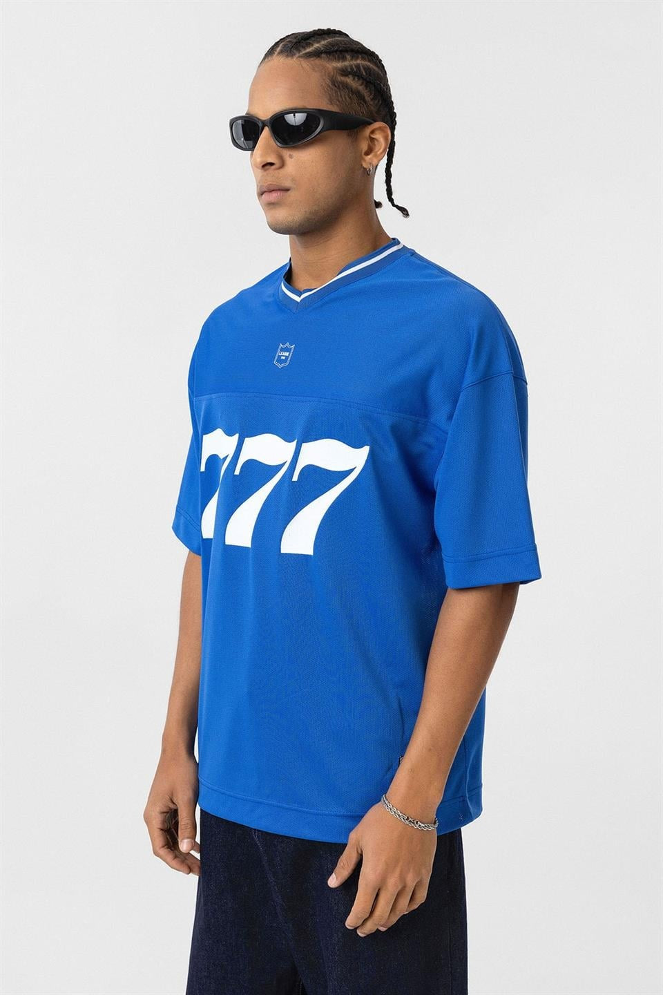 Oversized V-Neck T-Shirt