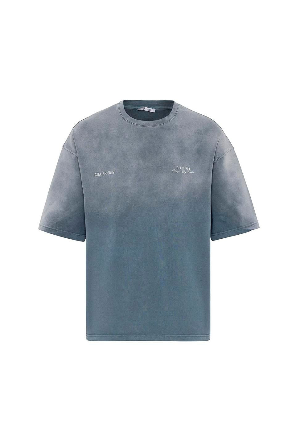 Oversized T-Shirt with Washed Finish V70-59