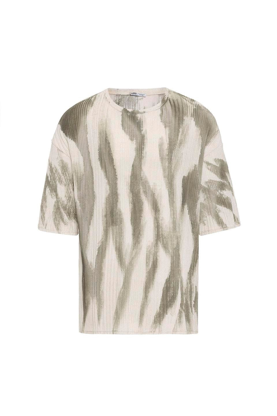 Oversized Knit T-Shirt (Machine Washable)