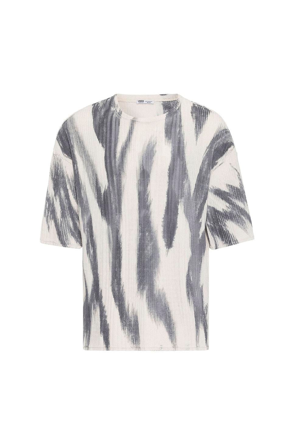 Oversized Knit T-Shirt (Machine Washable)