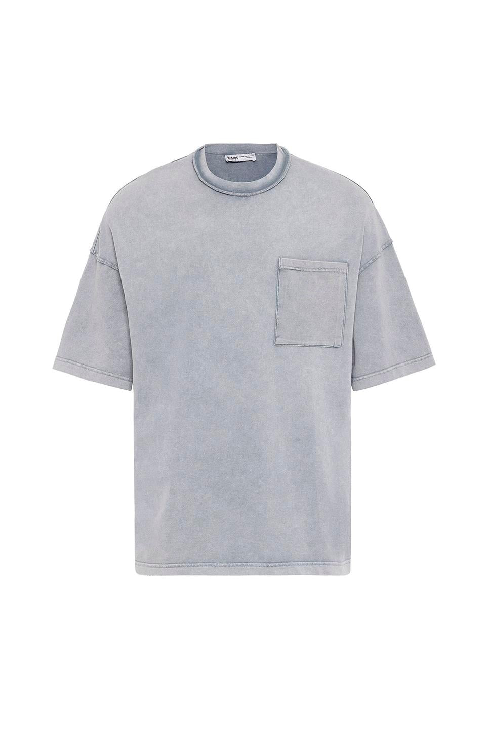 Oversized T-Shirt with Pockets (Machine Washable)