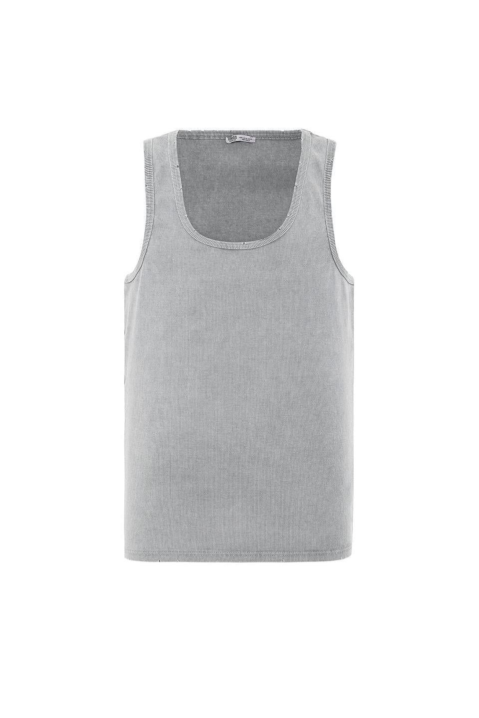 Machine-Washable Tank Top, Camisole, and T-Shirt
