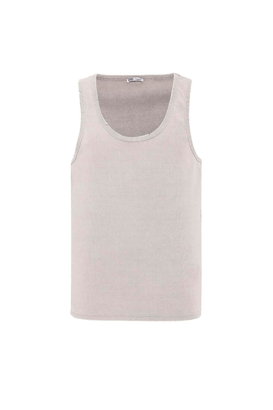 Machine-Washable Tank Top, Camisole, and T-Shirt