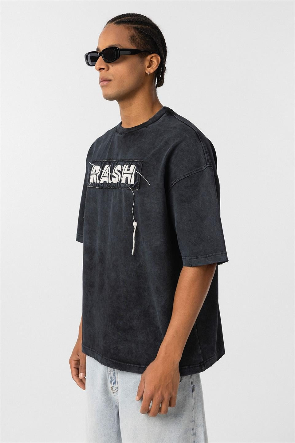 Oversized Printed T-Shirt (Machine Washable)
