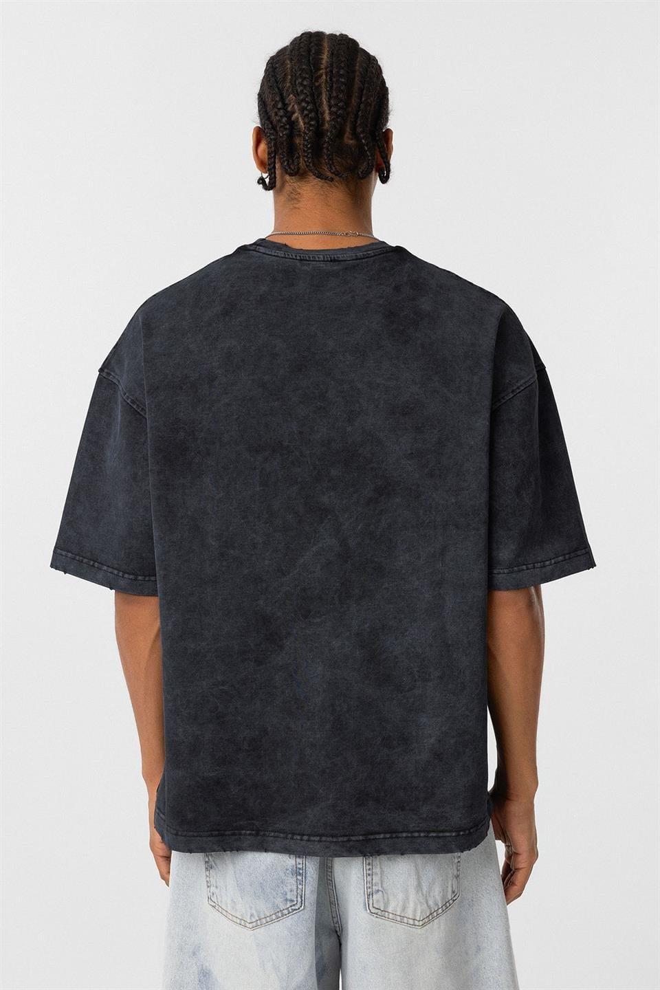Oversized Printed T-Shirt (Machine Washable)