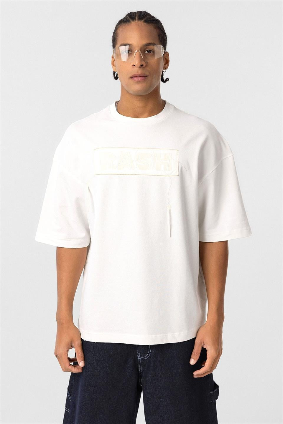 Oversized Printed T-Shirt (Machine Washable)