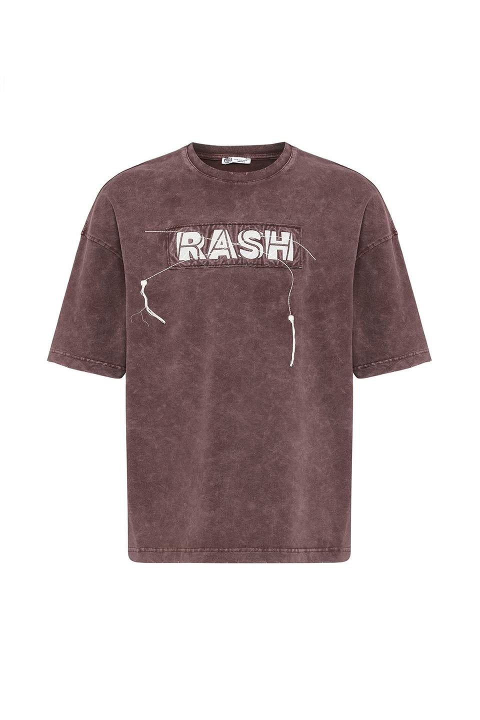 Oversized Printed T-Shirt (Machine Washable)