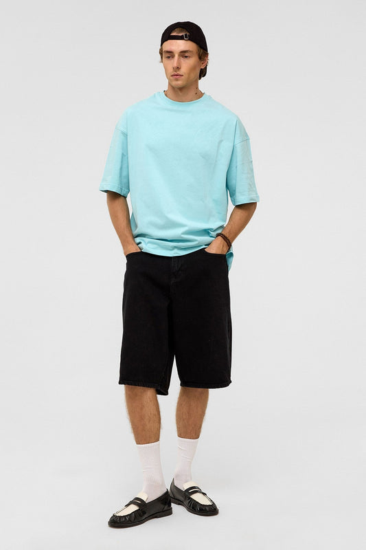 Basic Oversized Crew-Neck T-Shirt