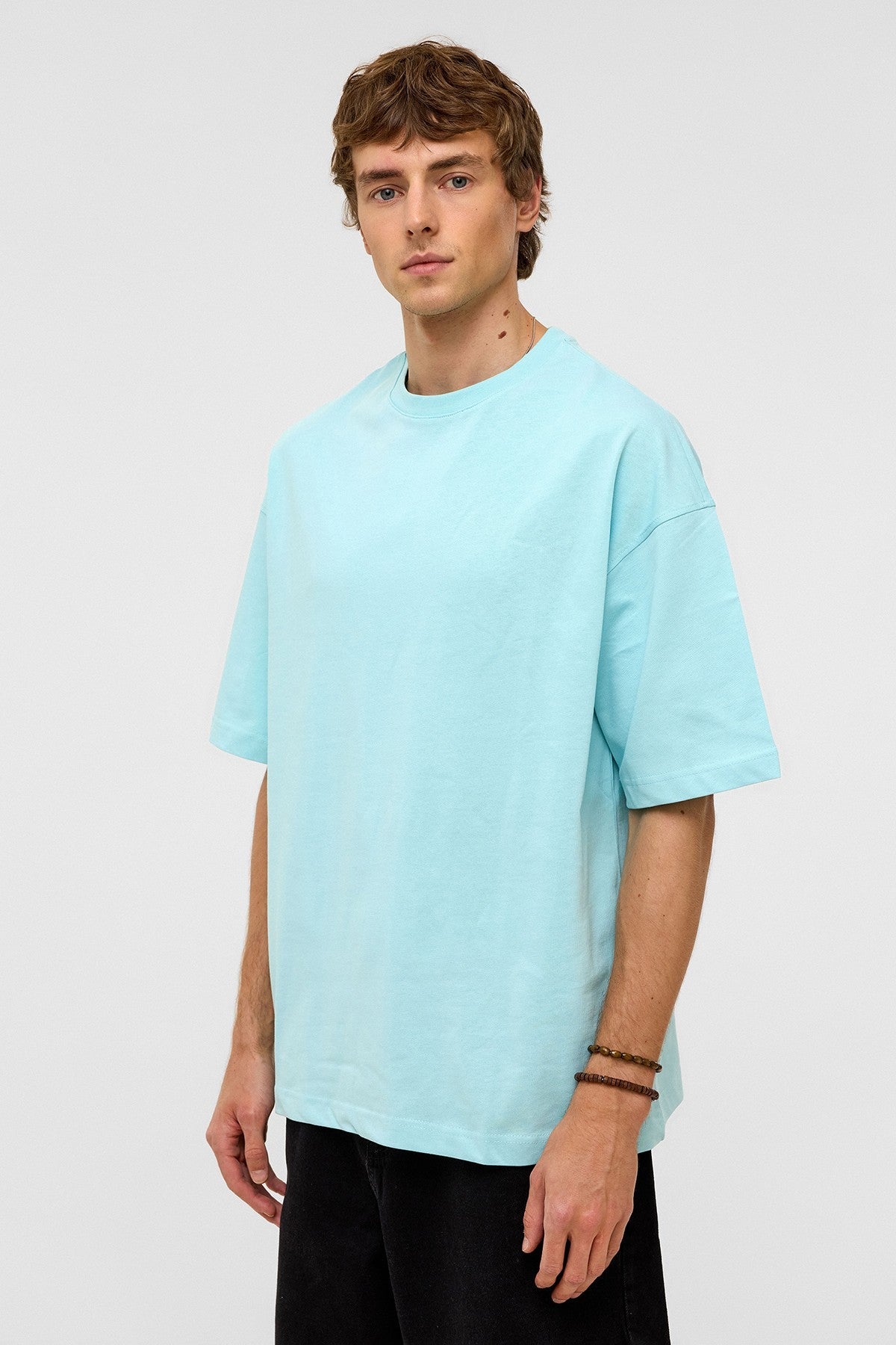 Basic Oversized Crew-Neck T-Shirt