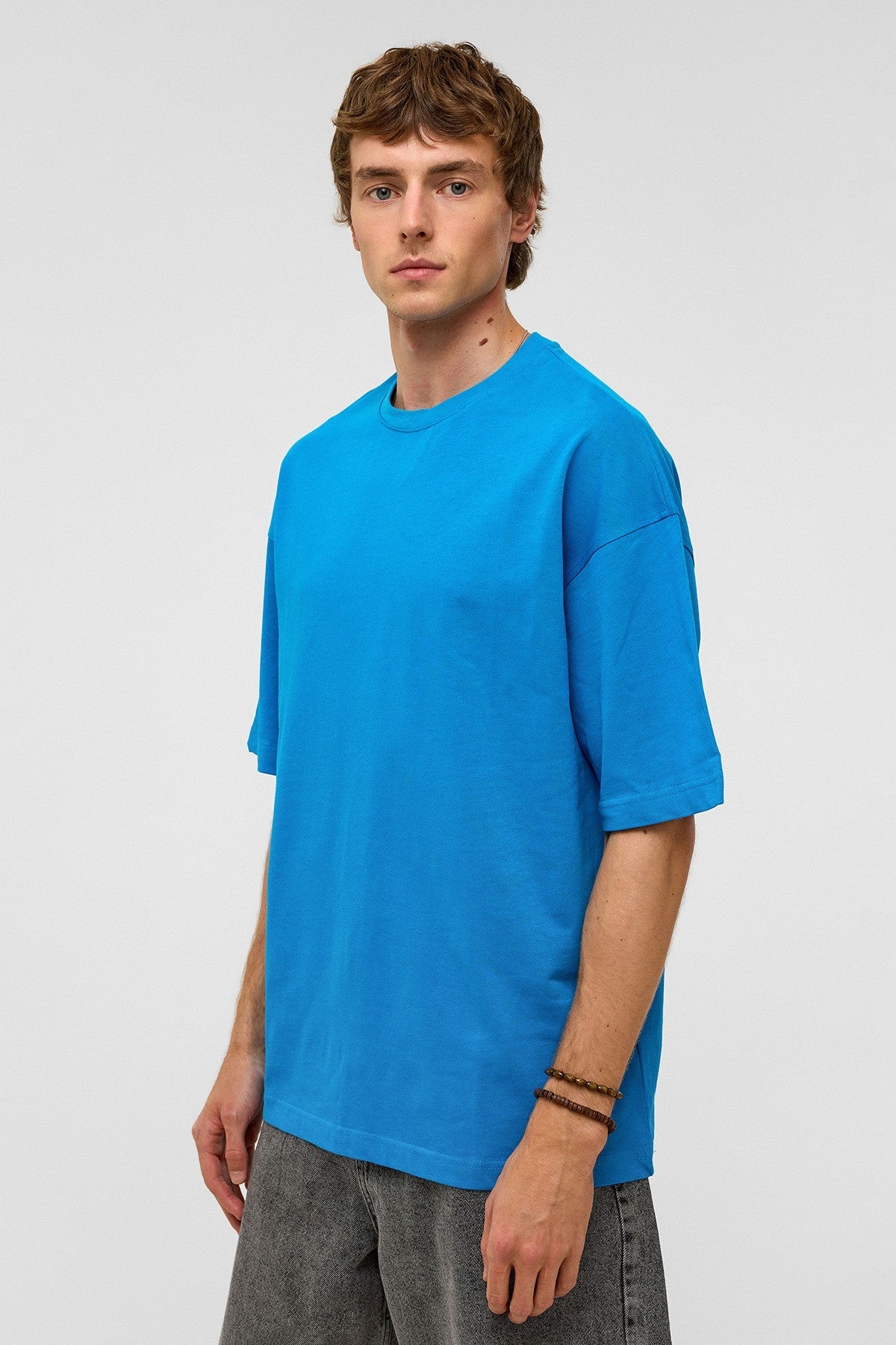 Basic Oversized Crew-Neck T-Shirt