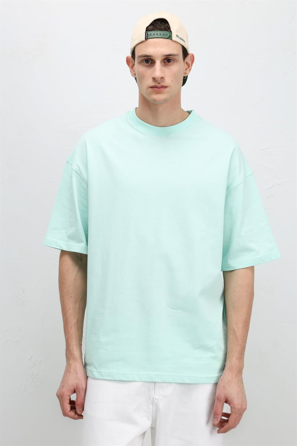 Basic Oversized Crew-Neck T-Shirt