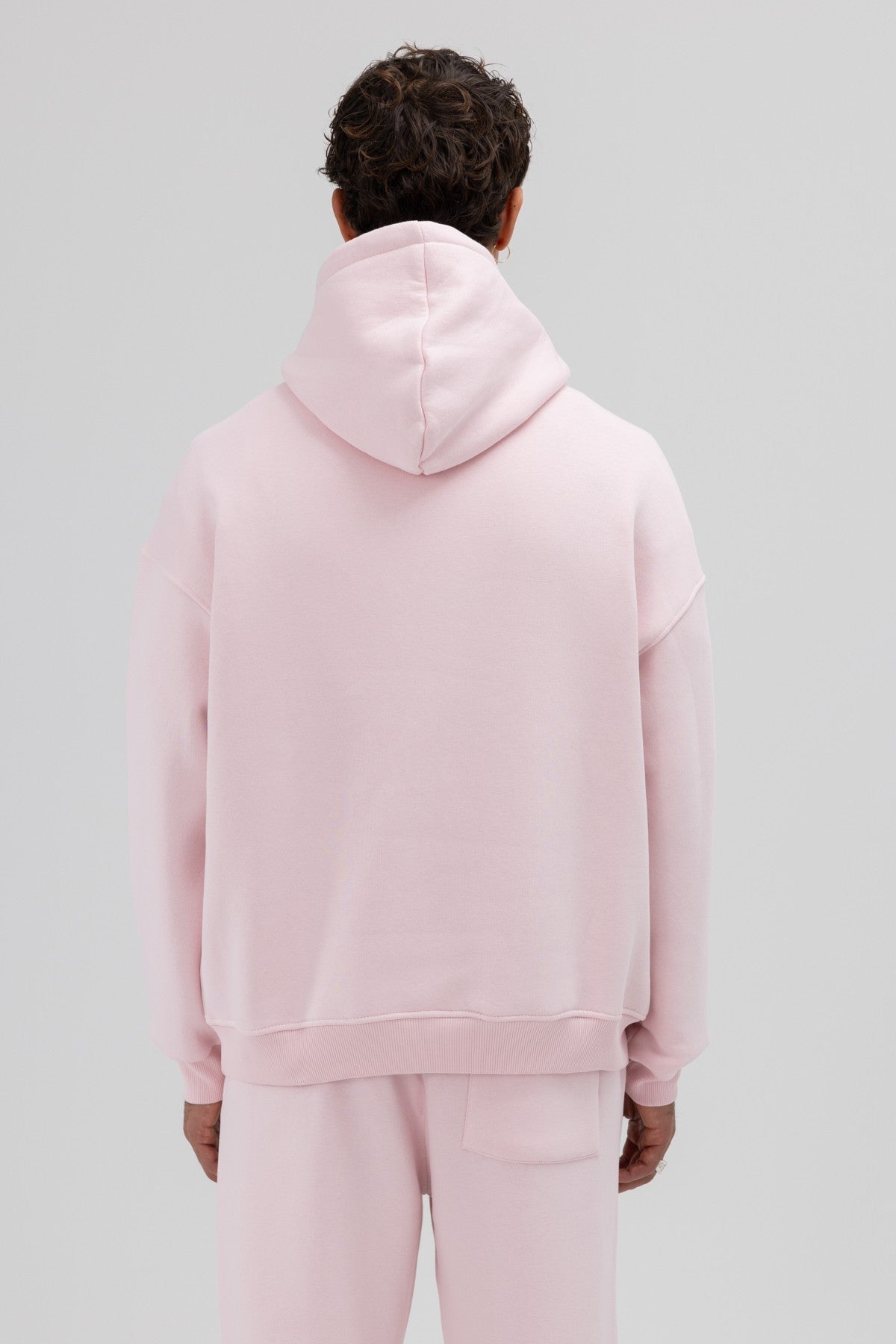 Basic Oversized Hooded Sweatshirt