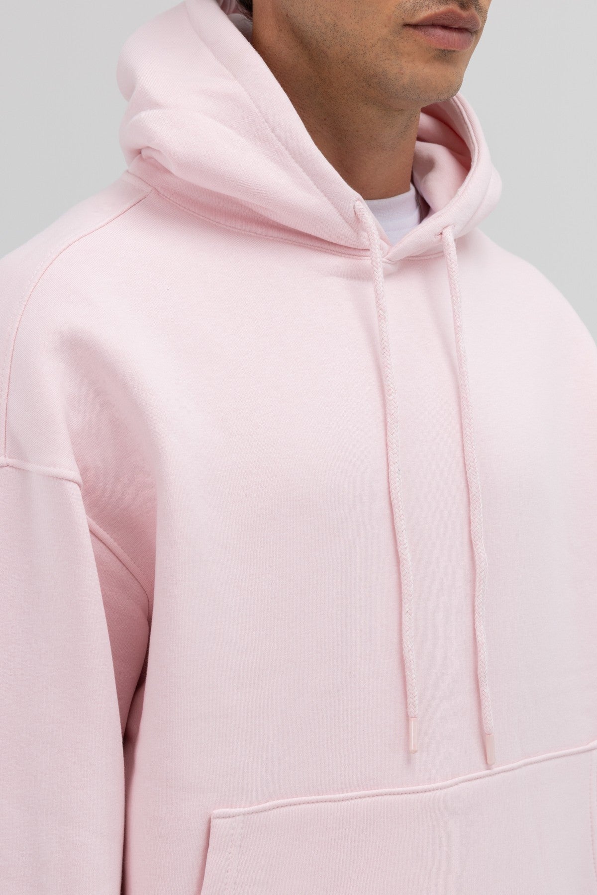 Basic Oversized Hooded Sweatshirt