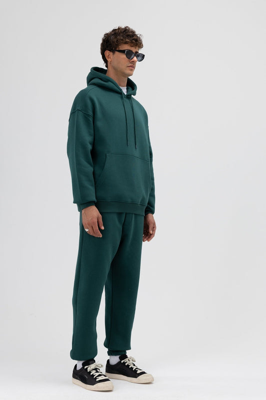 Basic Oversized Hooded Sweatshirt