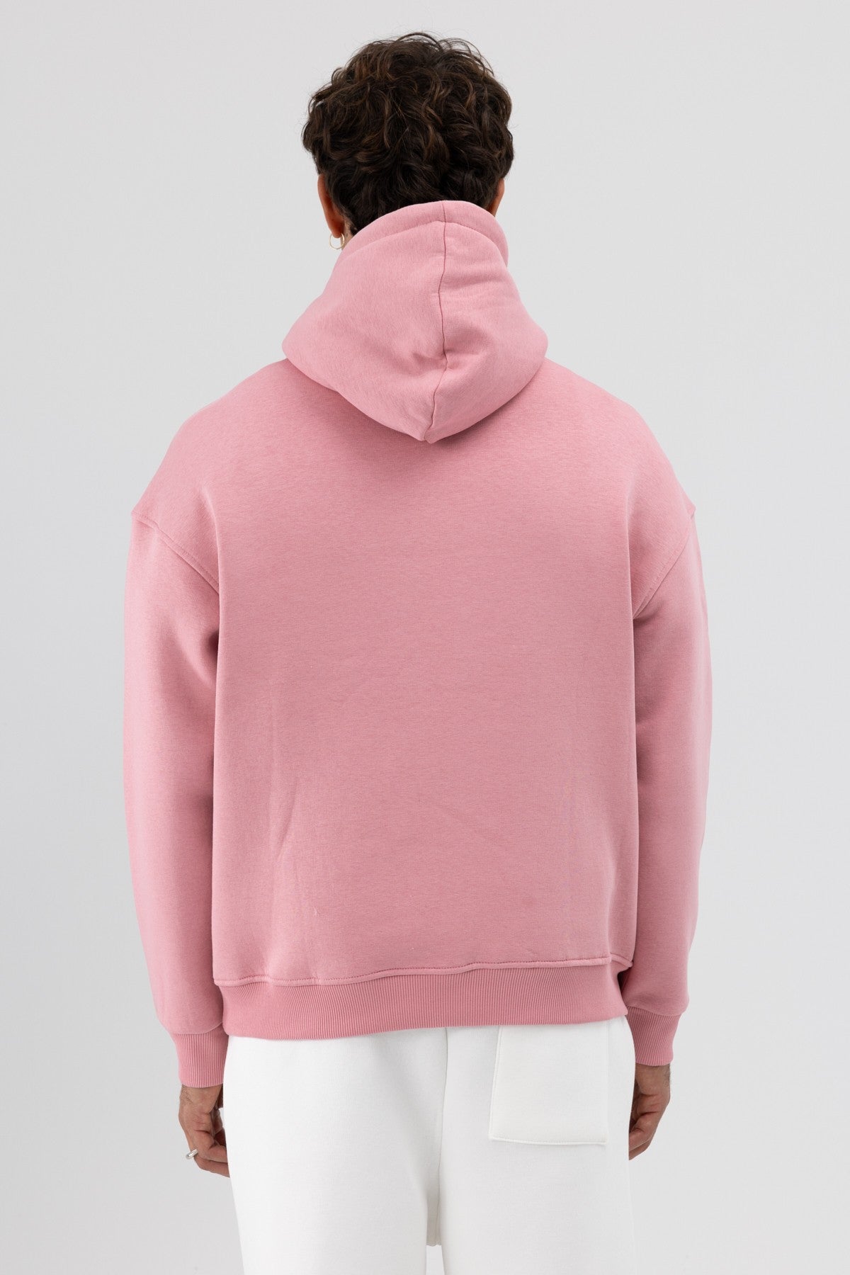 Basic Oversized Hooded Sweatshirt