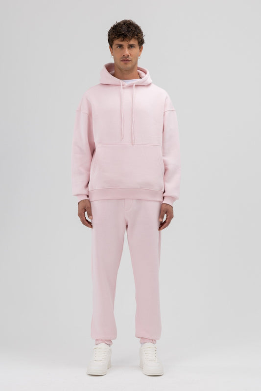 Basic Oversized Hooded Sweatshirt