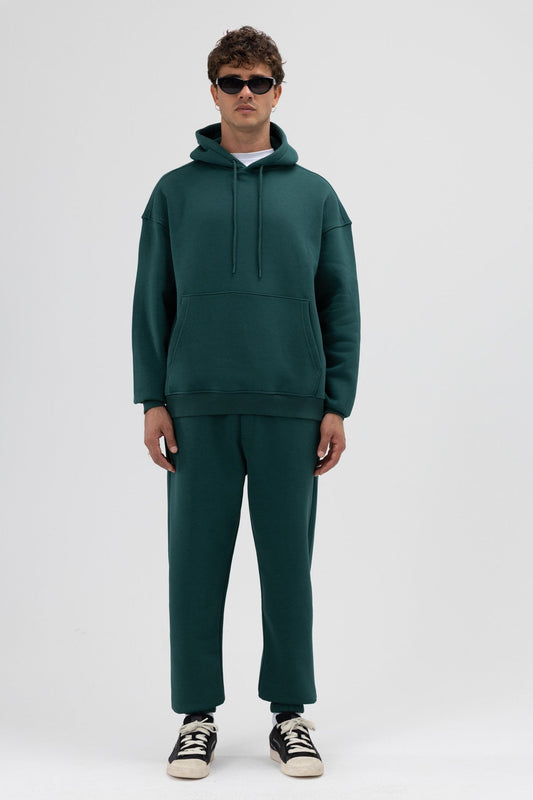 Basic Oversized Hooded Sweatshirt
