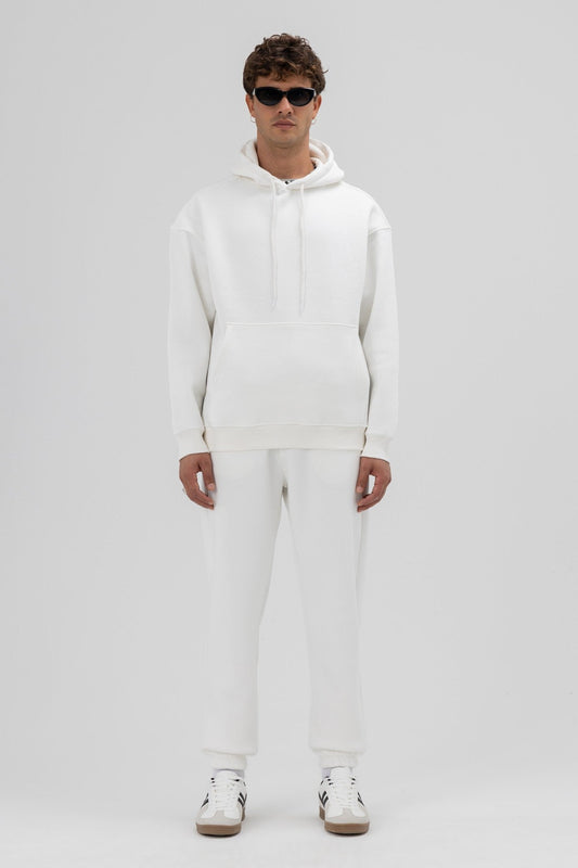 Basic Oversized Hooded Sweatshirt