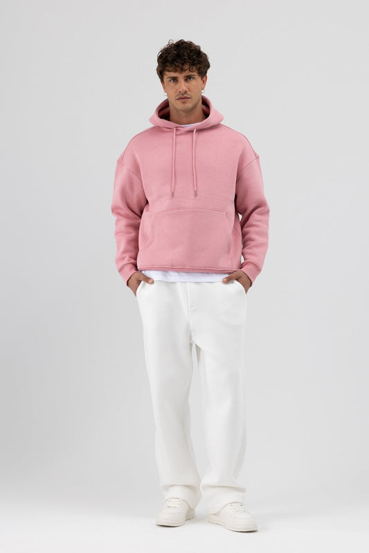 Basic Oversized Hooded Sweatshirt
