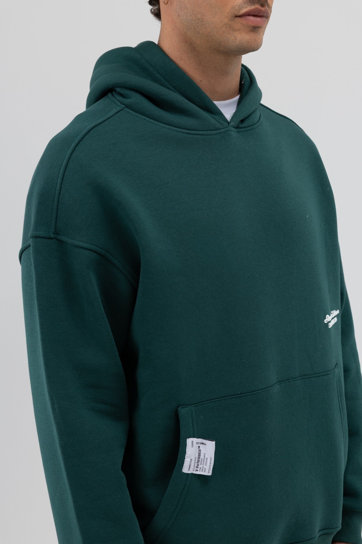 Oversized Hooded Printed Sweatshirt