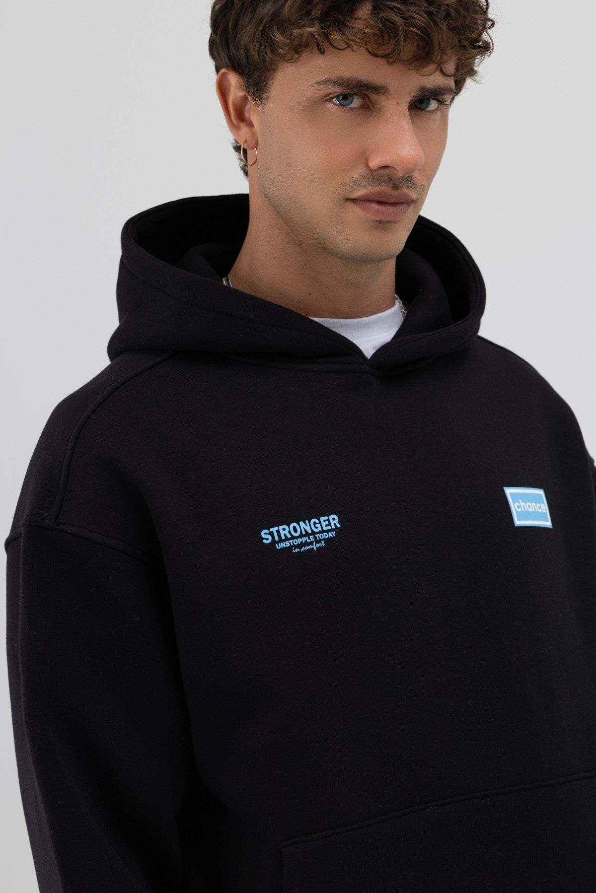 Oversized Sweatshirt with Back Print