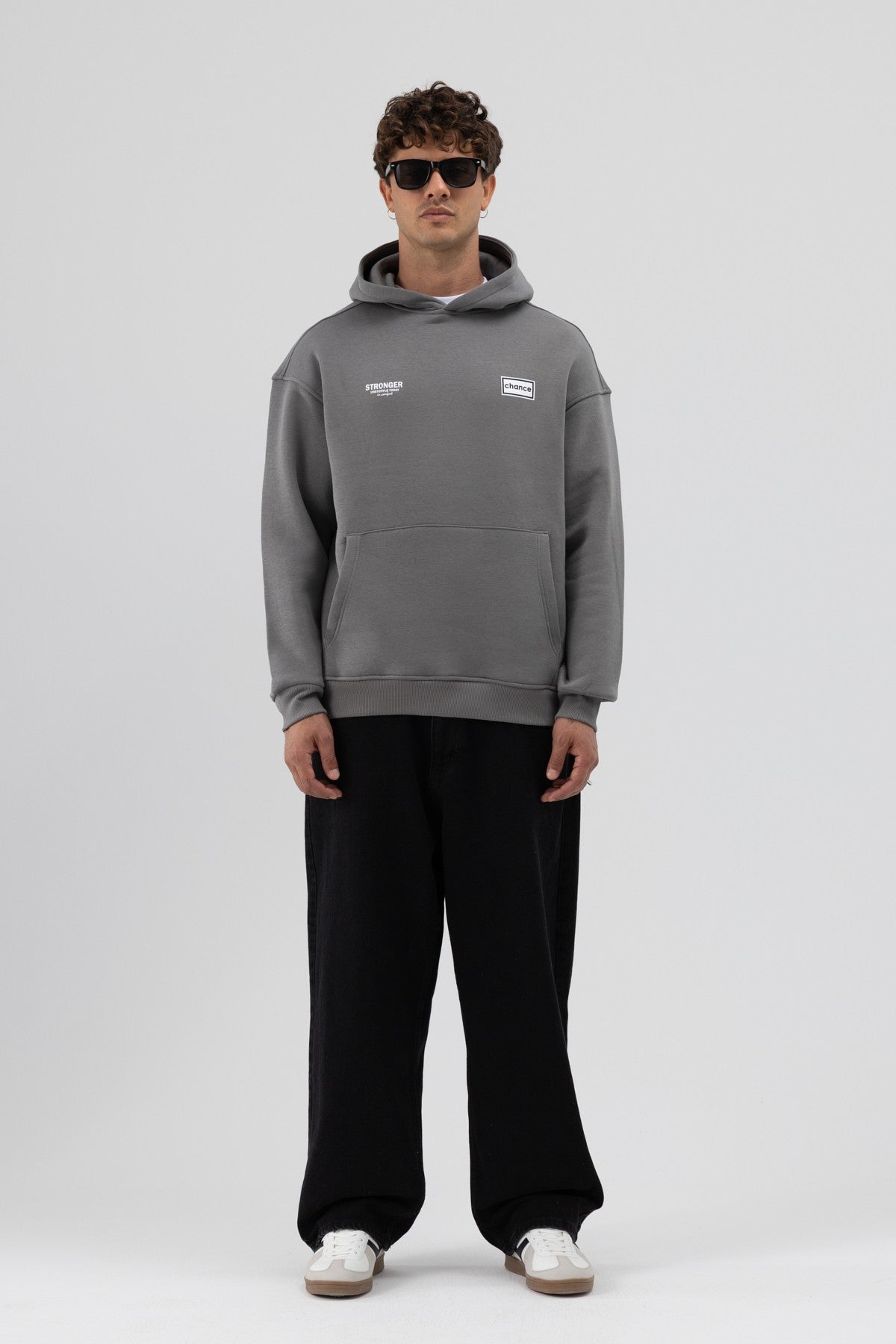 Oversized Sweatshirt with Back Print