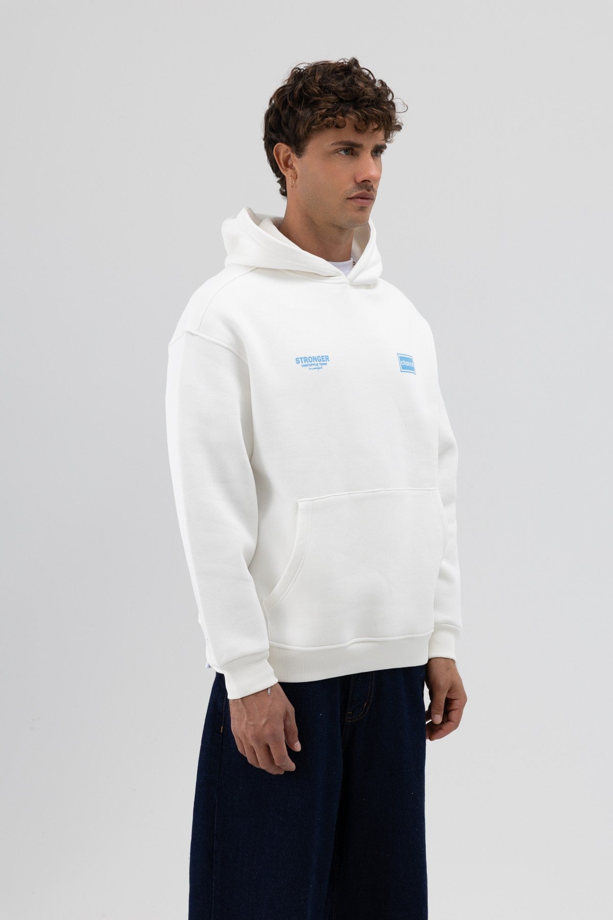 Oversized Sweatshirt with Back Print