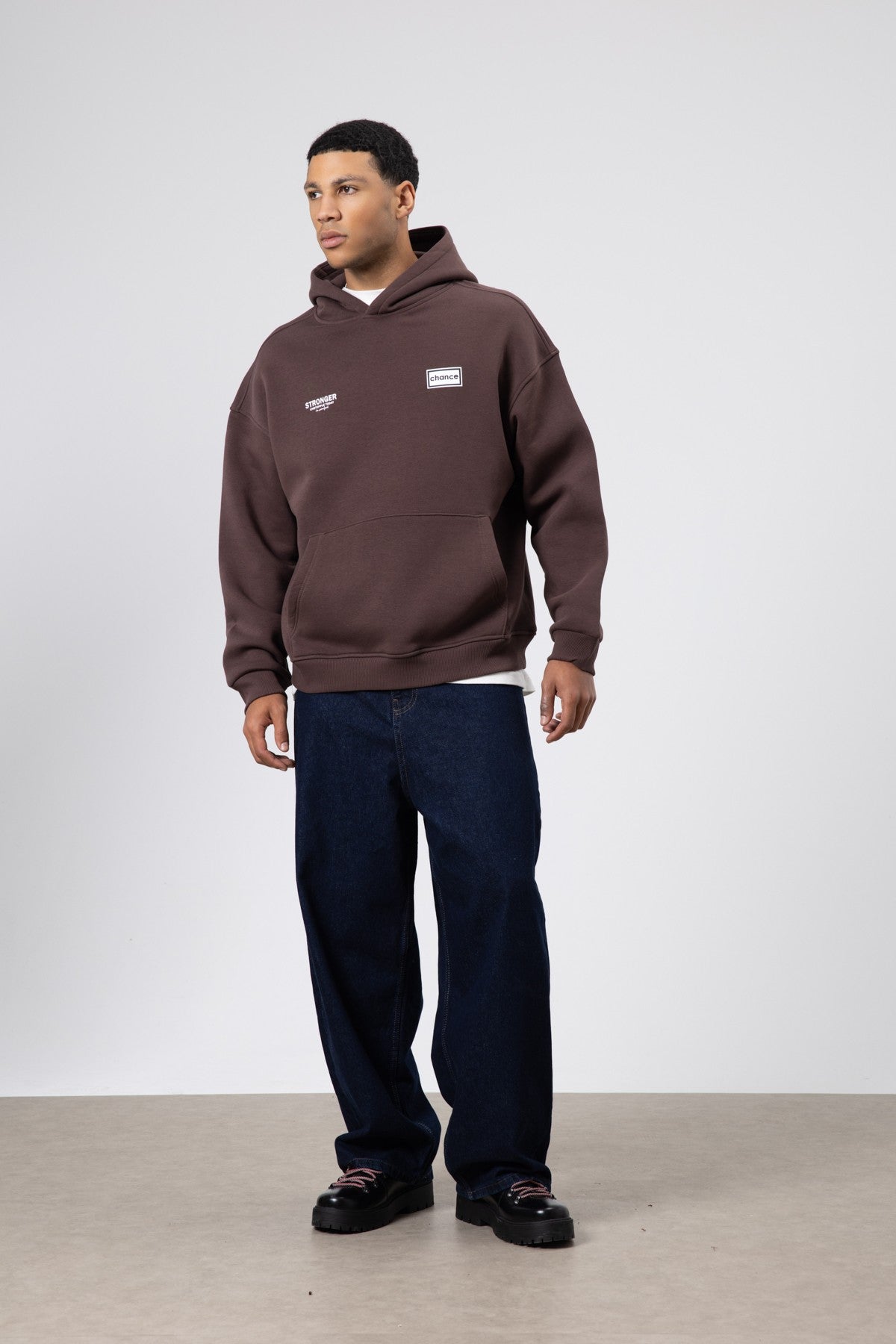Oversized Sweatshirt with Back Print