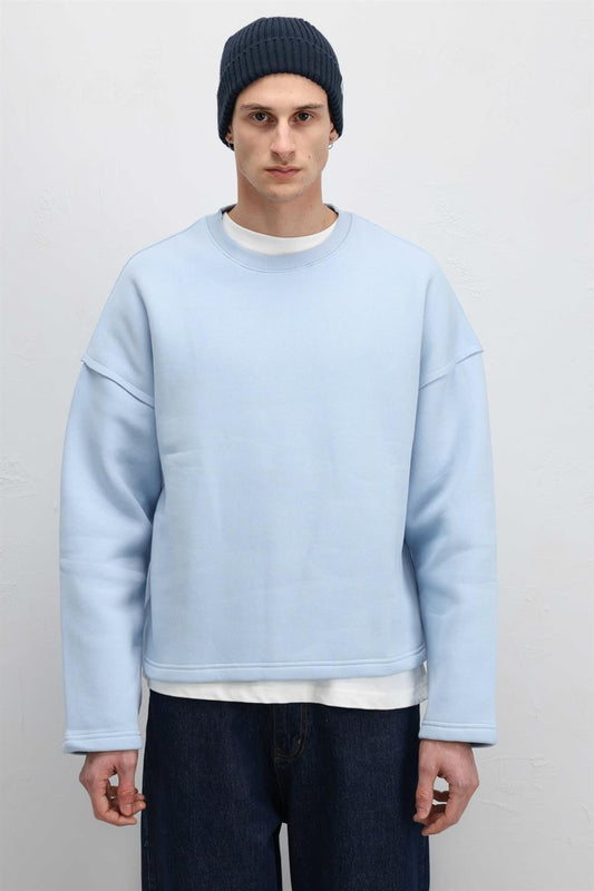 Boxy Fit Basic Sweatshirt