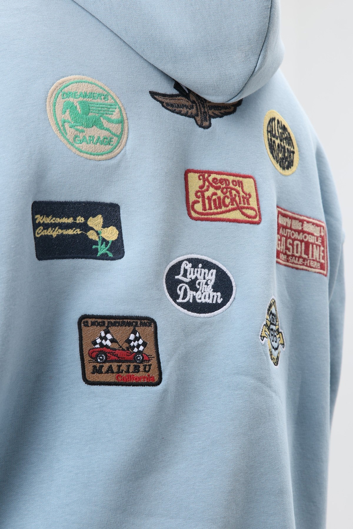 Oversized Printed Hooded Sweatshirt
