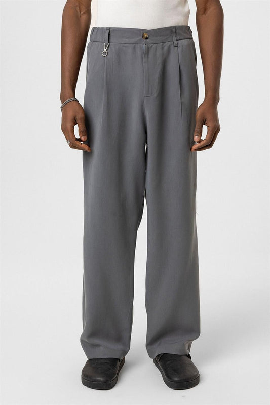 Relaxed-Fit Fabric Pants