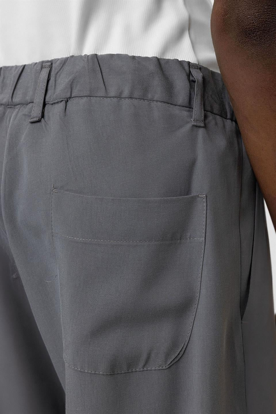 Relaxed-Fit Fabric Pants