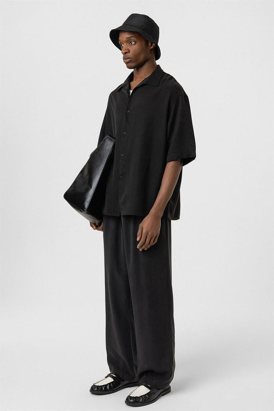 Relaxed-Fit Fabric Pants