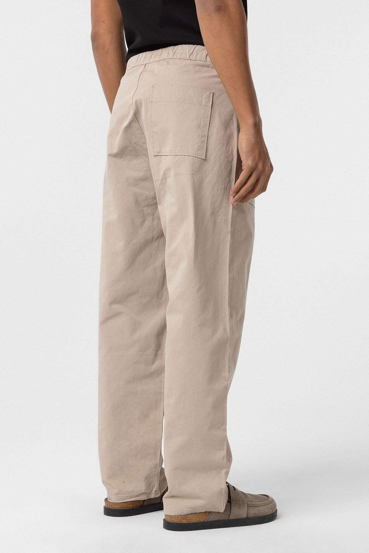 Baggy-Fit Gabardine Pants
