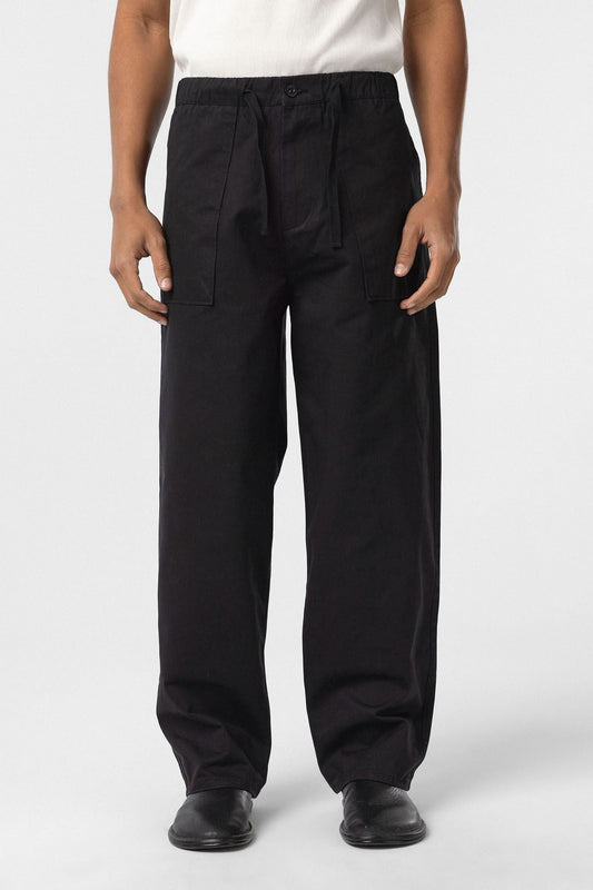 Baggy-Fit Gabardine Pants