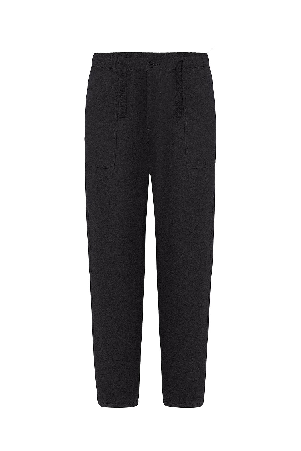 Baggy-Fit Gabardine Pants