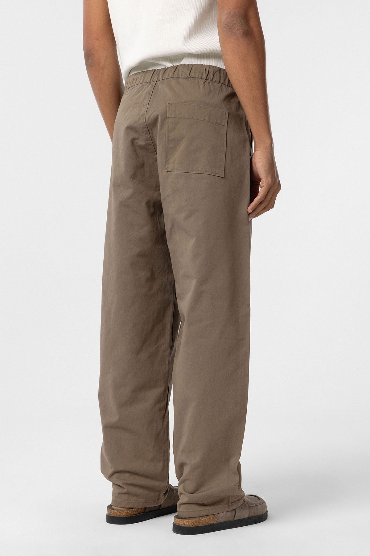 Baggy-Fit Gabardine Pants