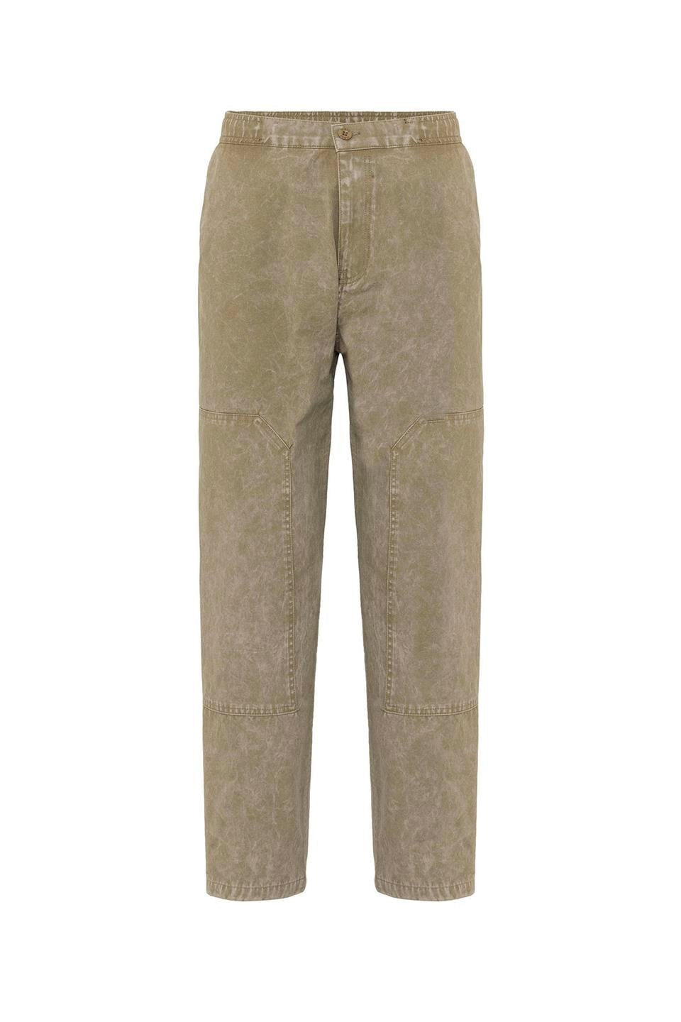 Pre-Washed Baggy Gabardine Pants