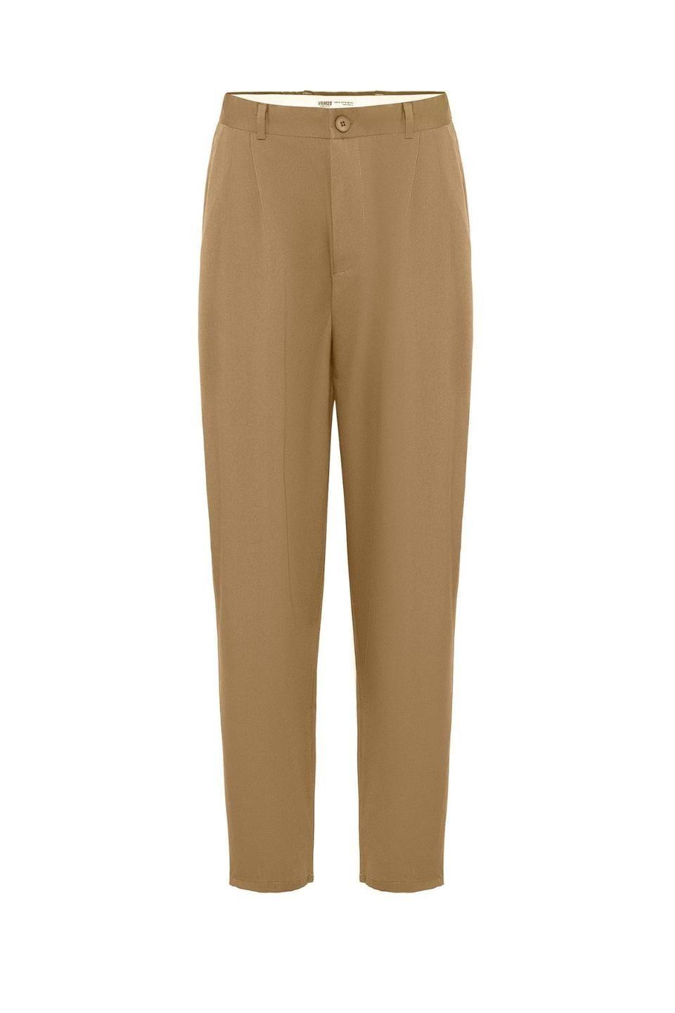 Baggy-Fit Pleated Pants