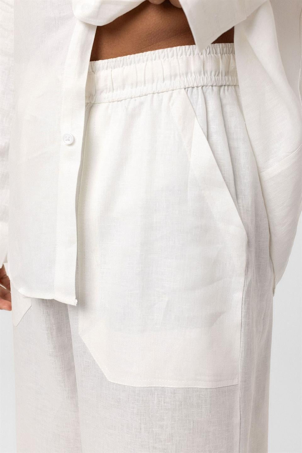 Baggy Linen Pants
