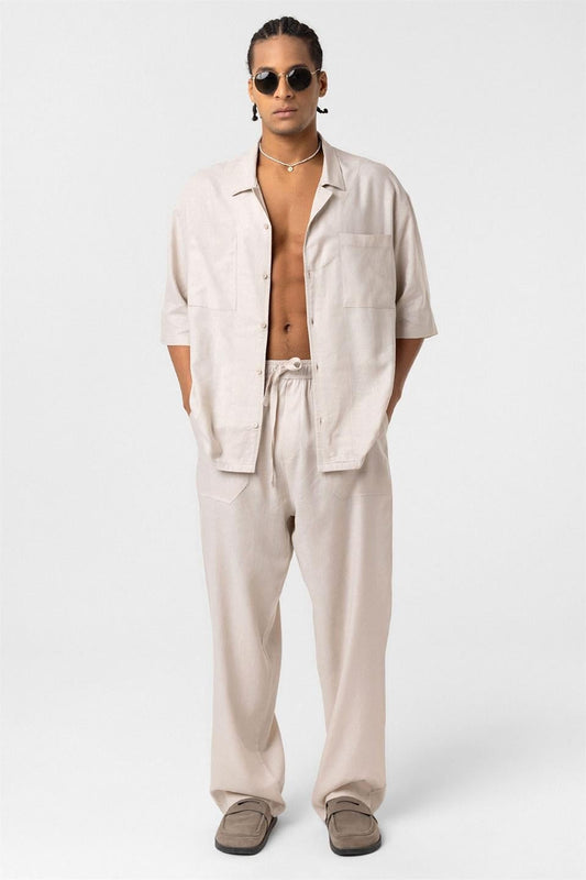 Baggy Linen Pants