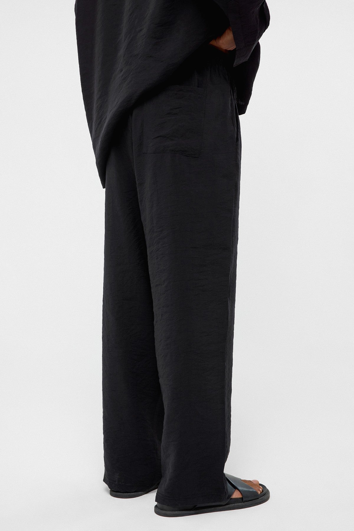 Baggy-Fit Modal Fabric Pants