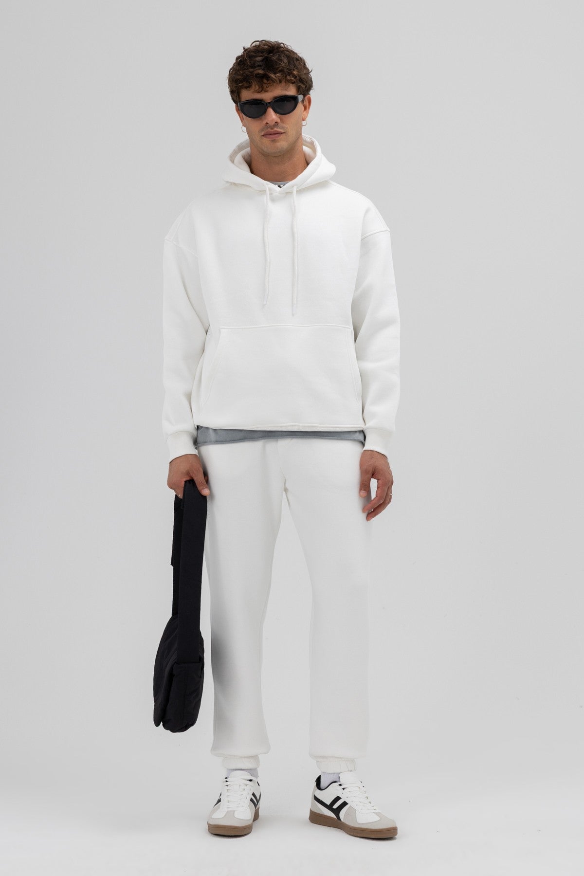 Basic Sweatpants with Elastic Cuffs